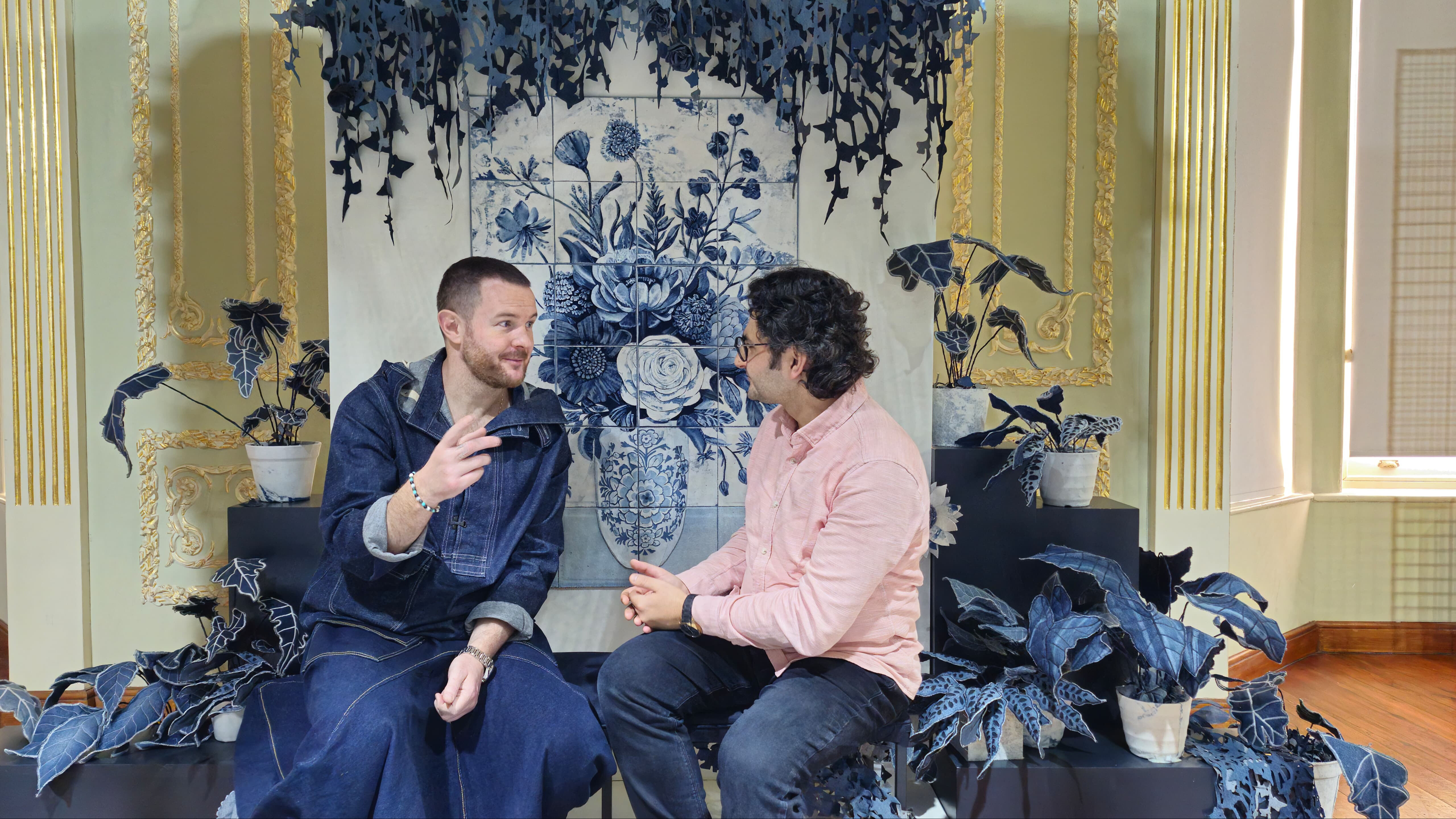 Denım sanatının öncü ismi Ian Berry: Artık üzerime kot giyemiyorum Denım sanatının öncü ismi Ian Berry: Artık üzerime kot giyemiyorum - 1. Resim