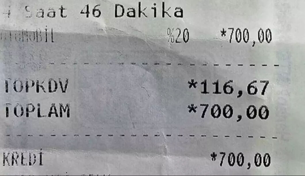 Fahiş fiyat otopark ücretlerine de yansıdı! 4 saat için alınan para dudak uçuklattı - 1. Resim