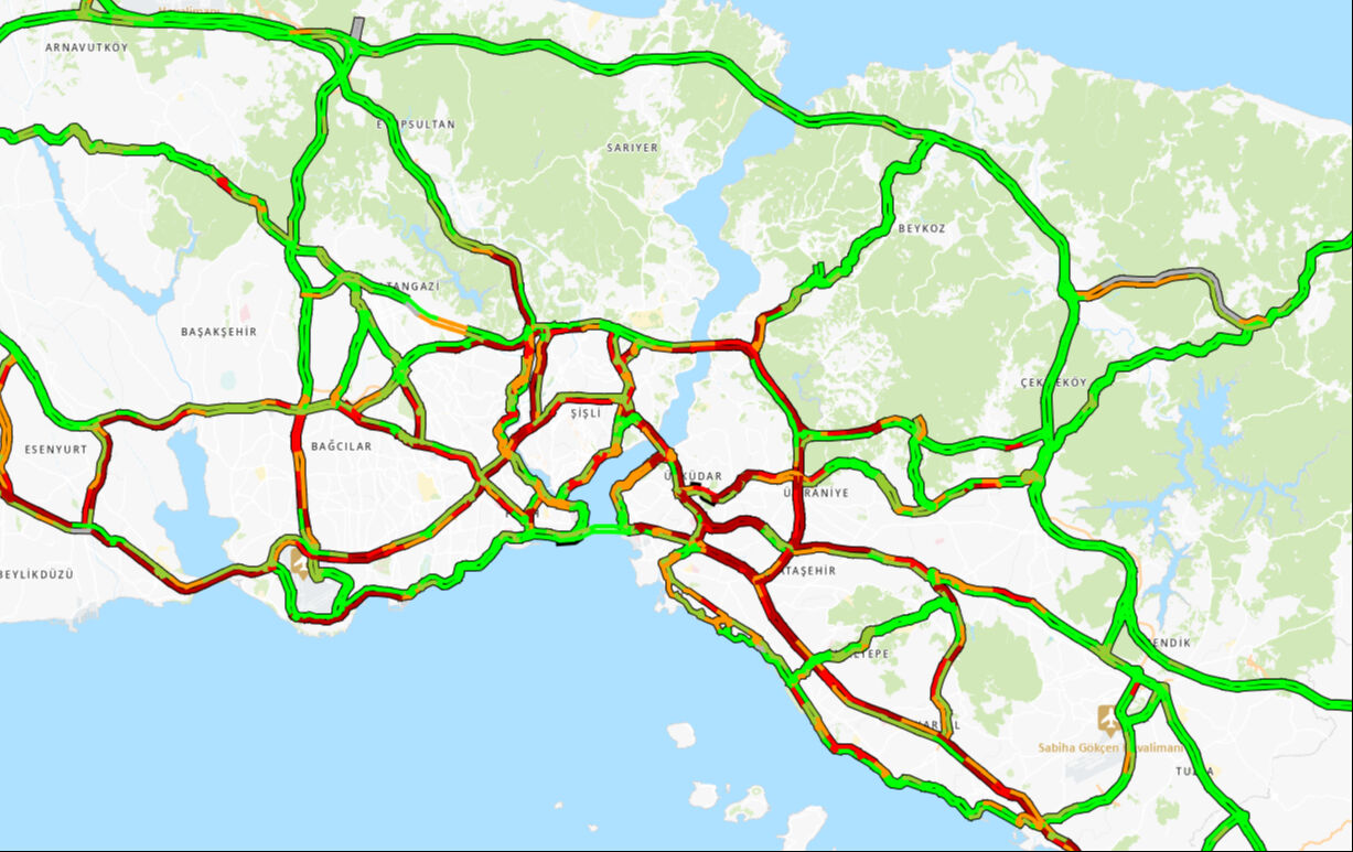 İstanbul yeni güne trafikle başladı! Anadolu Yakası yüzde 90 ile kilitlendi İstanbul yeni güne trafikle başladı! Anadolu Yakası yüzde 90 ile kilitlendi - 4. Resim