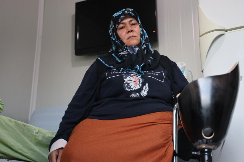 Depremde kızını, eşini ve bacağını kaybetmişti! Protez bacak için yıkan haber - 3. Resim