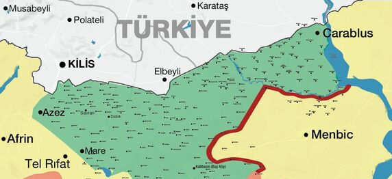 Münbiç nerede, nereye bağlıdır? Bahçeli: ''Tel Rıfat temizlendi sıra Münbiç'te