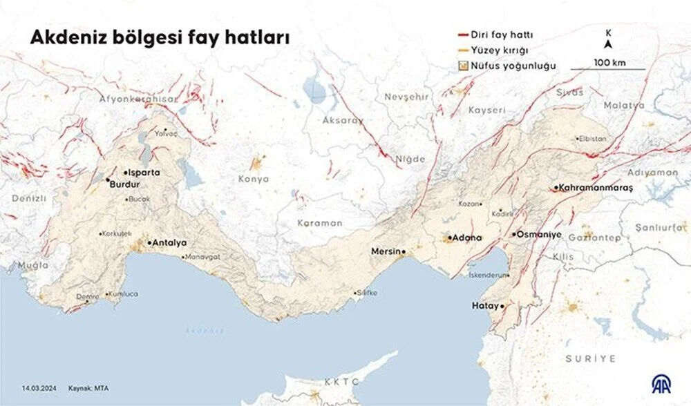 Antalya'da deprem! Antalya, Alanya deprem bölgesi mi? Evimin altından fay hattı geçiyor mu? - 2. Resim