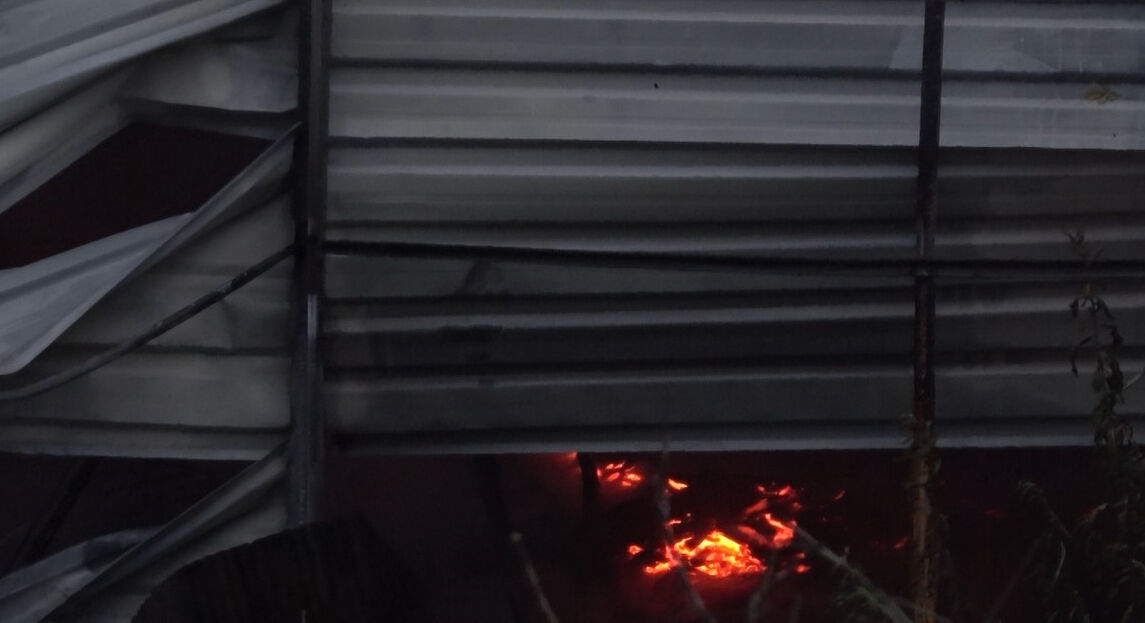 Antalya'da mobilya deposunda yangın! Alevler muz ve çiçek serasına sıçradı - 1. Resim