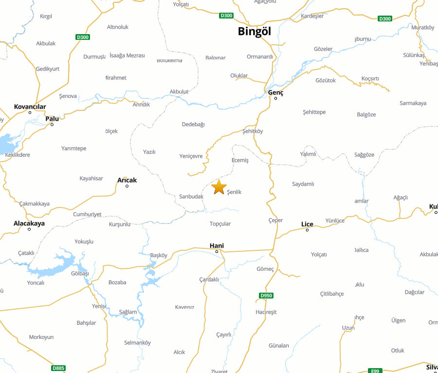 Diyarbakır'da 3.5 şiddetinde deprem, son dakika verileri AFAD duyurdu - 1. Resim