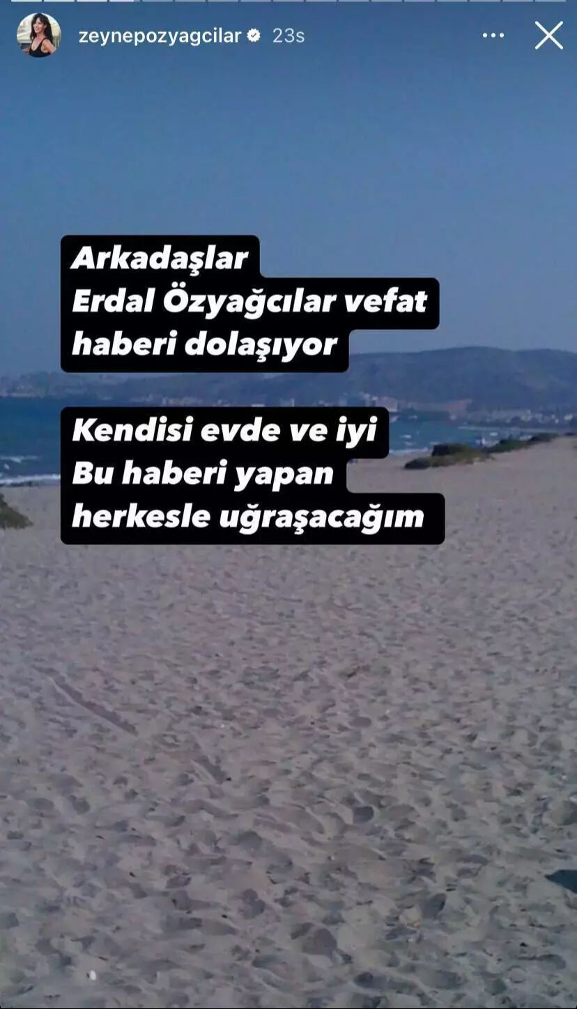 Erdal Özyağcılar'ın vefat ettiği iddia edildi! Kızından çok sert tepki geldi - 3. Resim