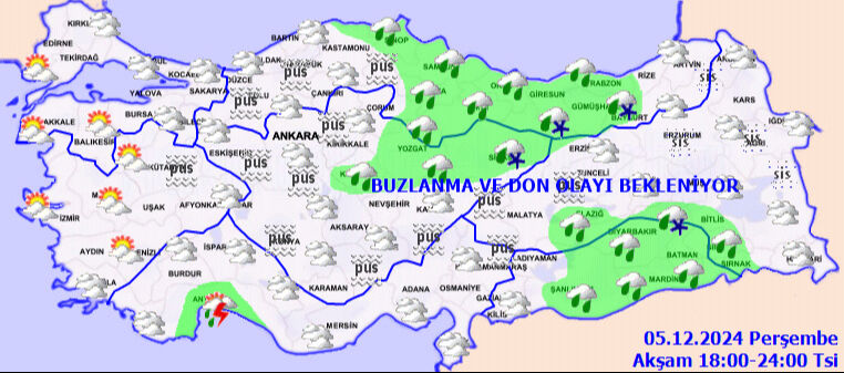 Meteoroloji saat vererek uyardı! İller bir bir sıralandı, sağanak ve kar geliyor Meteoroloji saat vererek uyardı! İller bir bir sıralandı, sağanak ve kar geliyor - 1. Resim