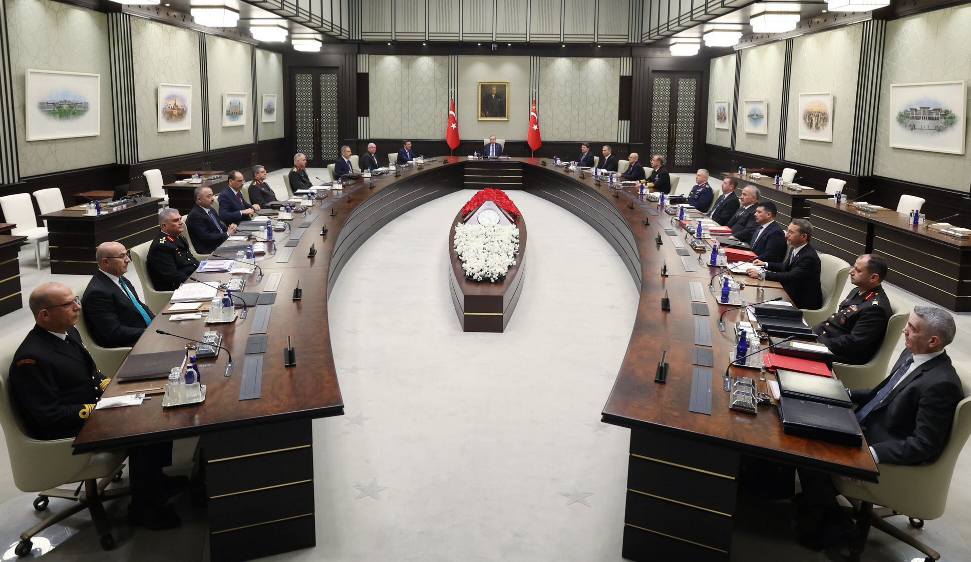 MGK, Cumhurbaşkanı Erdoğan başkanlığında toplandı - 1. Resim