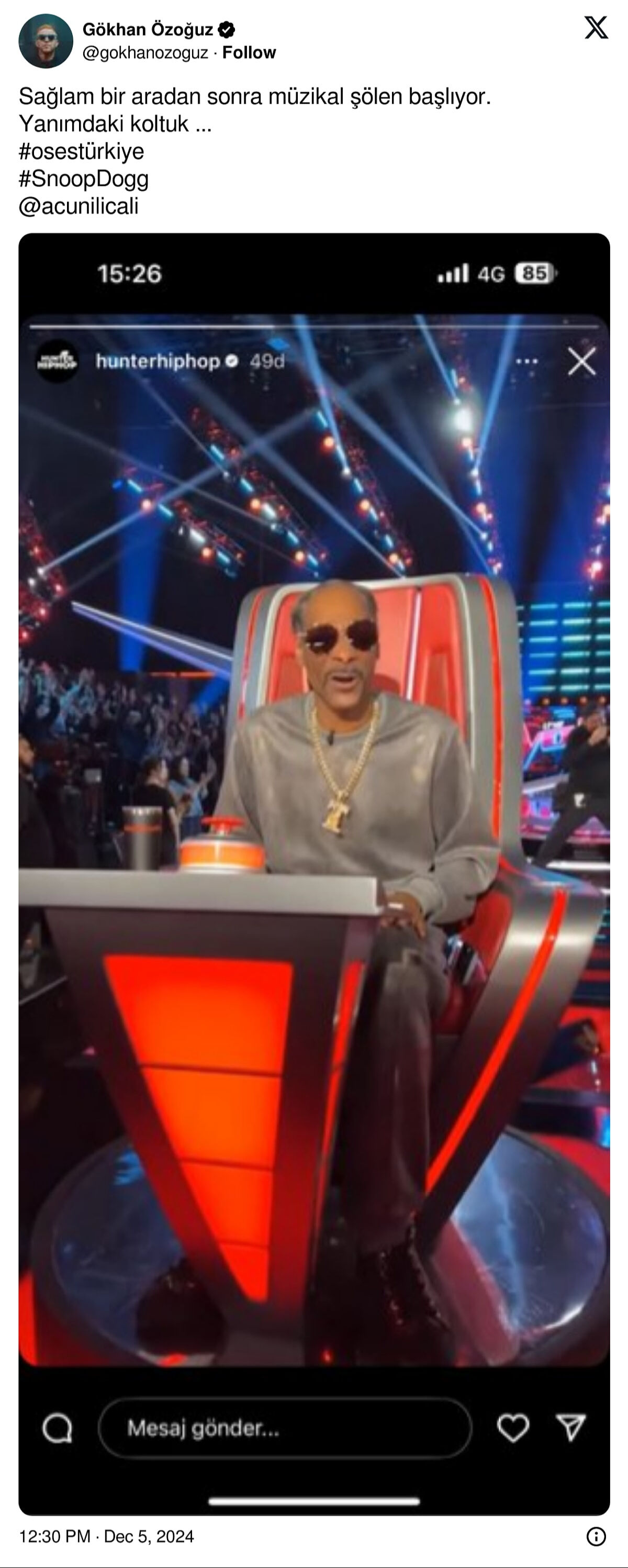 O Ses Türkiye'de yeni jüri kim? Athena'nın solisti Gökhan Özoğuz'dan bomba paylaşım - 2. Resim