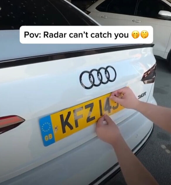 Sürücünün radar cezası yememek için yaptığı ağızları açık bıraktı - 2. Resim