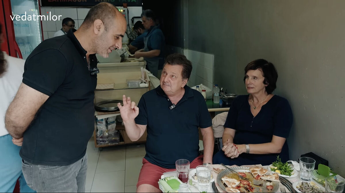 Vedat Milor'un tepki gösterdiği lahmacuncudan olay açıklama! 