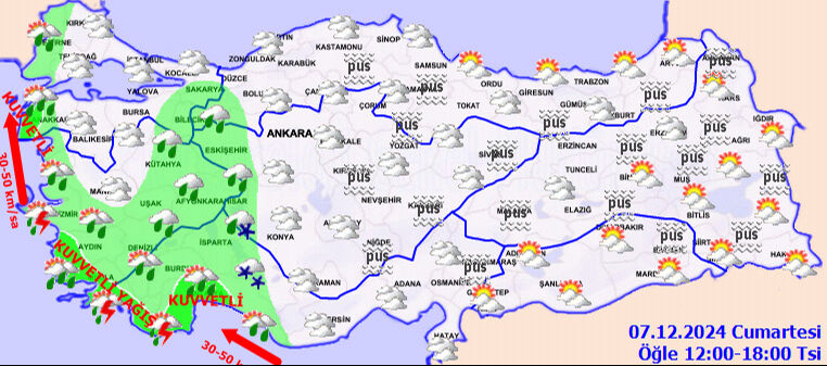 Kar, sağanak, fırtına... Meteoroloji saat verdi, İstanbul dahil birçok ili kuvvetli vuracak - 5. Resim