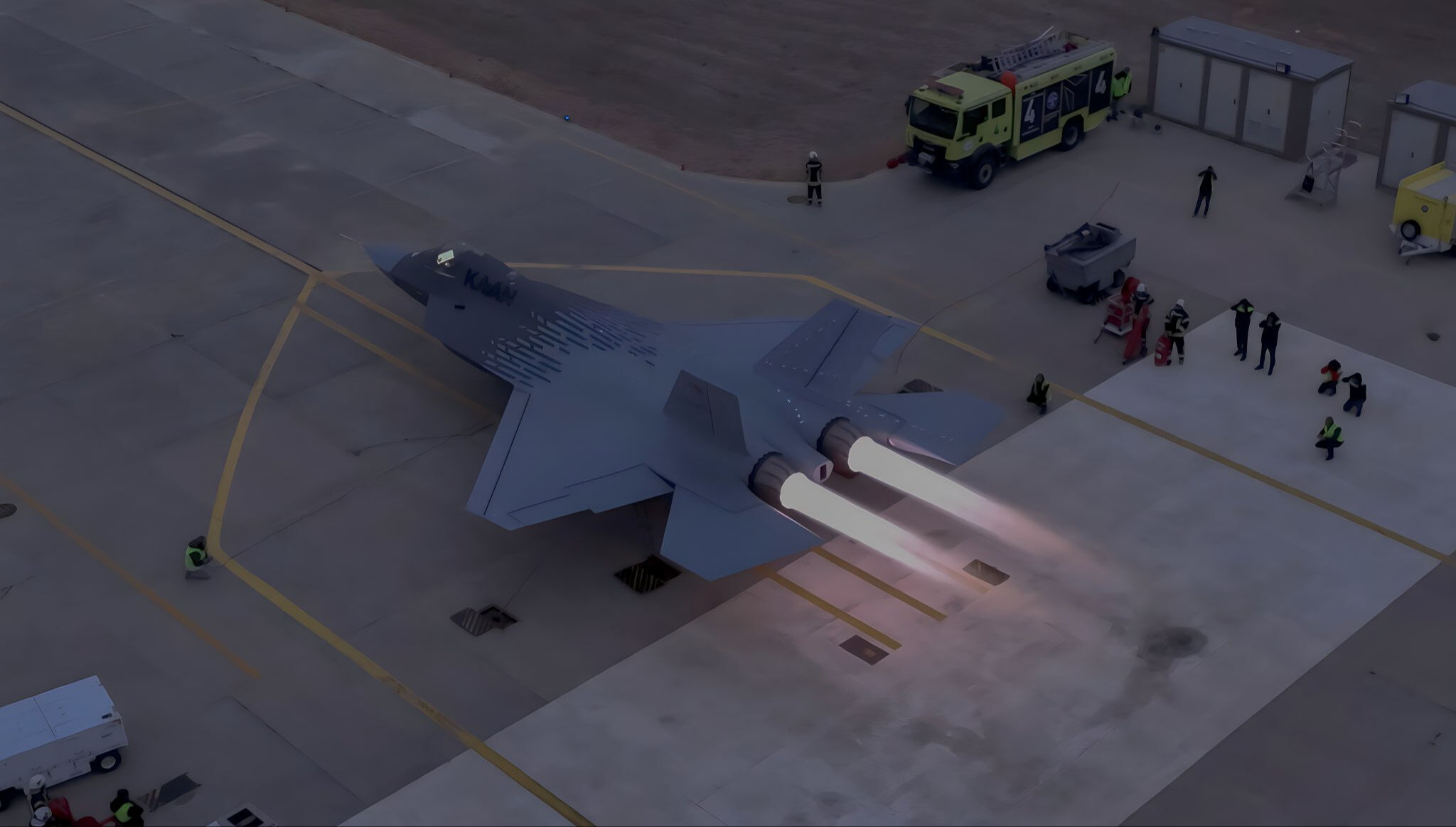 TUSAŞ KAAN paylaşımıyla geceyi aydınlattı: Bu güç sadece bir uçağın değil, bir milletin hayallerinin ateşidir! TUSAŞ KAAN paylaşımıyla geceyi aydınlattı: Bu güç sadece bir uçağın değil, bir milletin hayallerinin ateşidir! - 2. Resim