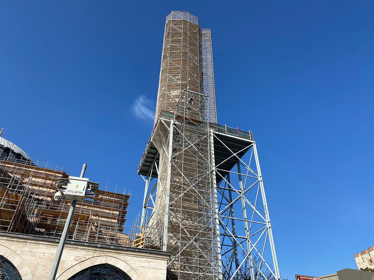 Ayasofya Camii kubbesi sökülecek! İşte restorasyonun detayları... - 2. Resim