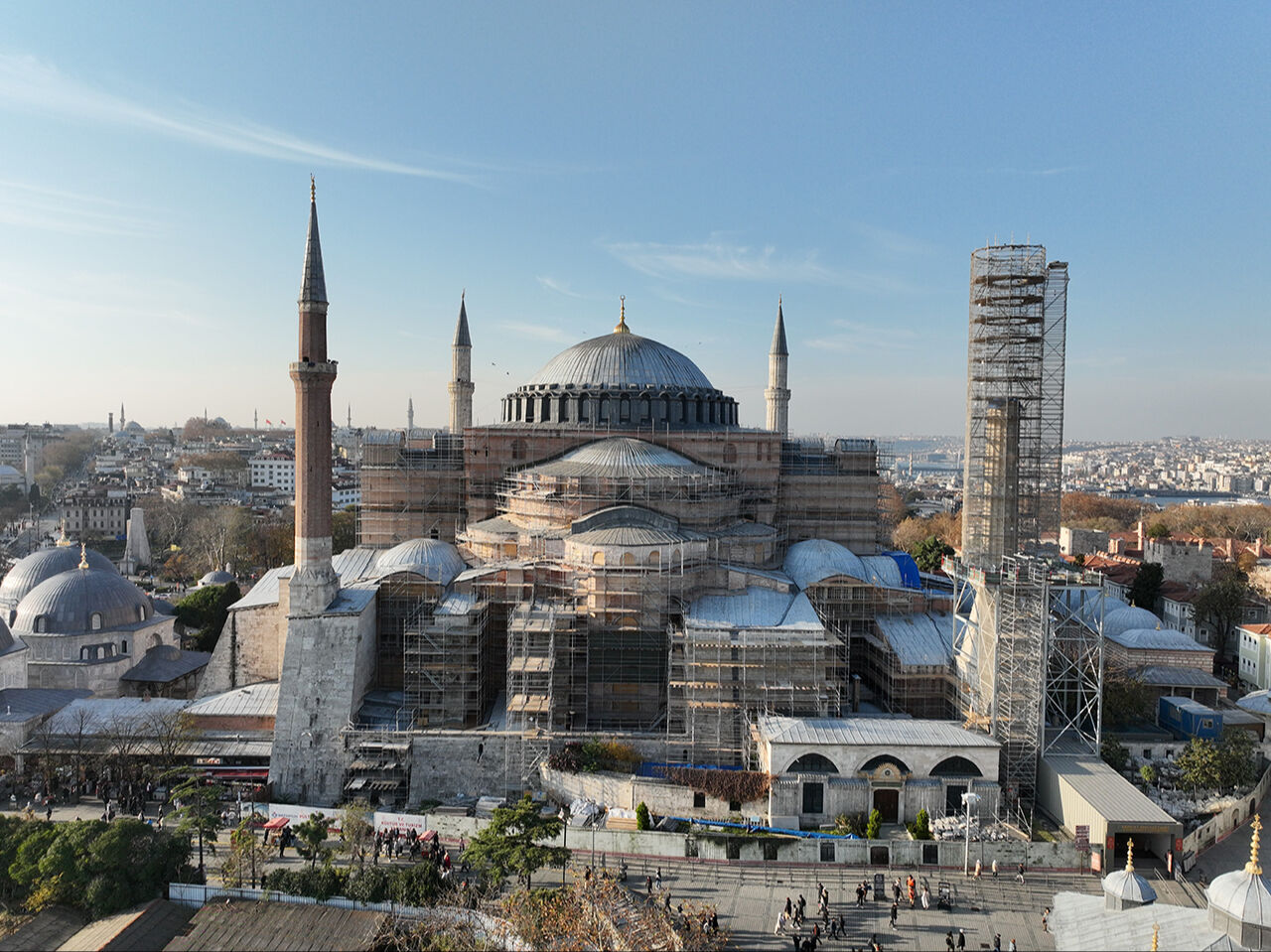 Ayasofya Camii kubbesi sökülecek! İşte restorasyonun detayları... - 4. Resim