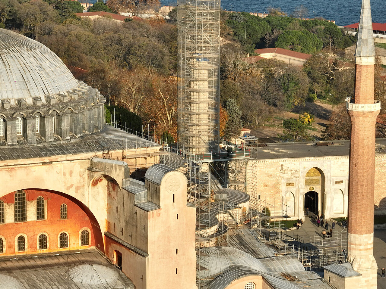 Ayasofya Camii kubbesi sökülecek! İşte restorasyonun detayları... - 5. Resim
