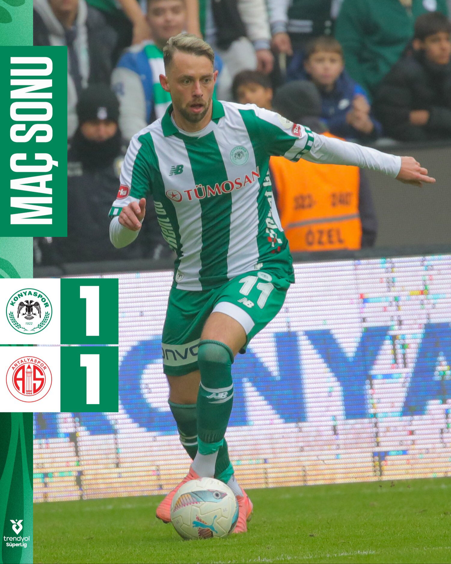 Konyaspor Antalyaspor maçı kaç kaç bitti? Maç sonucu özeti  - 1. Resim