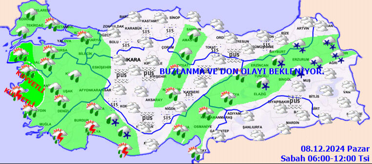 Sağanak, kar, lodos... Meteoroloji sarı ve turuncu kodla uyardı, günlerce sürecek Sağanak, kar, lodos... Meteoroloji sarı ve turuncu kodla uyardı, günlerce sürecek - 5. Resim