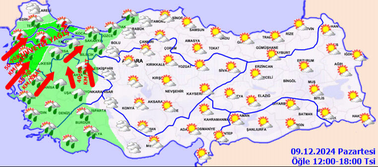Kar, sağanak, dondurucu soğuk! Meteoroloji'den İstanbul dahil 10 il için uyarı, tarih ve saat verildi - 6. Resim