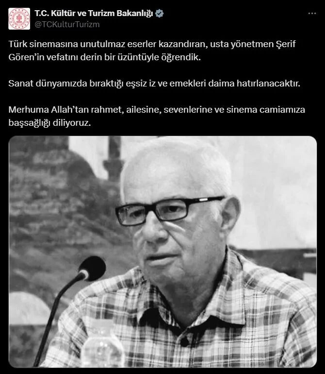 Yeşilçam'ın ünlü yönetmeni Şerif Gören hayatını kaybetti - 2. Resim