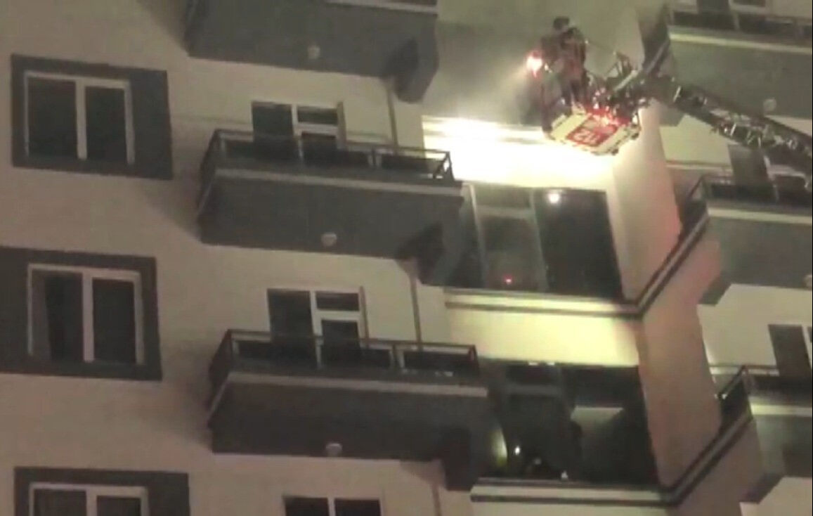 Kahramanmaraş'ta korkutan yangın! - 1. Resim