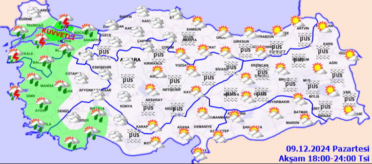Meteoroloji İstanbul dahil birçok kente son dakika uyardı! Saat vererek duyurdular, kuvvetle geliyor - 2. Resim