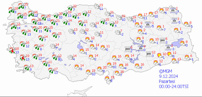 Meteoroloji son dakika duyurdu! İstanbul dahil 10 ile uyarı &uuml;st&uuml;ne uyarı - 1. Resim