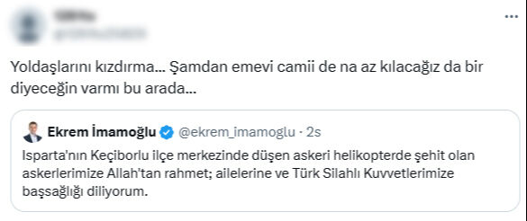 Türkiye gazetesinin 'Şükür Secdesi' manşeti Ekrem İmamoğlu'nu rahatsız etti! Canlı yayındaki sözlerine büyük tepki Türkiye gazetesinin 'Şükür Secdesi' manşeti Ekrem İmamoğlu'nu rahatsız etti! Canlı yayındaki sözlerine büyük tepki - 6. Resim