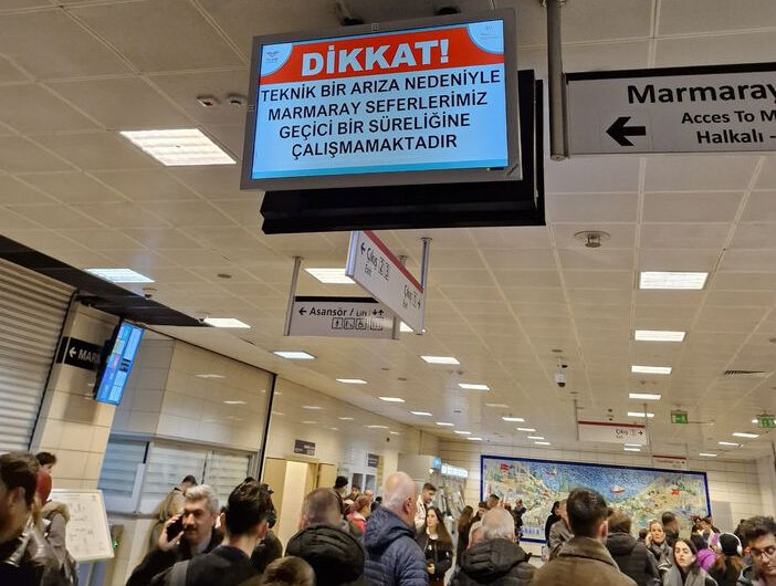 Açıklama geldi! Marmaray seferleri iptal mi? Marmaray çalışıyor mu? Açıklama geldi! Marmaray seferleri iptal mi? Marmaray çalışıyor mu? - 1. Resim
