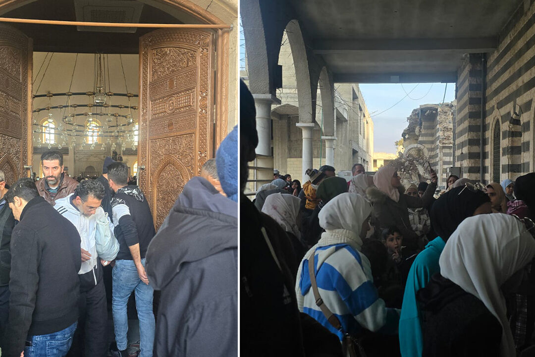 Humus'ta Halid Bin Velid Türbesi dolup taştı! Suriyeliler tarihi yerlere akın ediyor Humus'ta Halid Bin Velid Türbesi dolup taştı! Suriyeliler tarihi yerlere akın ediyor - 2. Resim