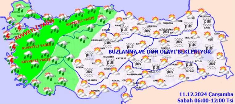 Meteoroloji uyardı, sıcaklıklar birden düşecek! İstanbul dahil birçok kent alarm verdi, kuvvetle geliyor - 3. Resim