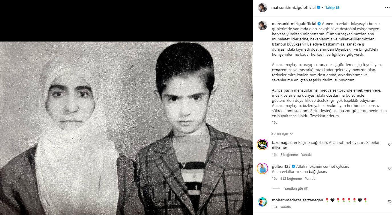 Mahsun Kırmızıgül annesi için mevlid okuttu! Katılan bir isim dikkat çekti - 4. Resim