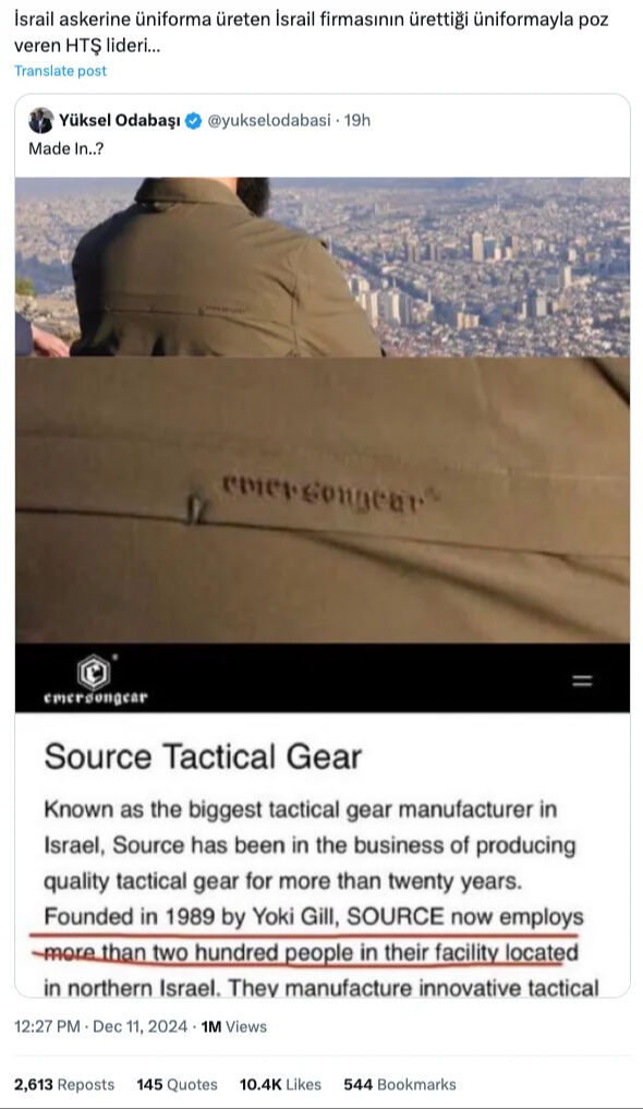 HTŞ lideri Colani kimdir, gömleği İsrail üretimi mi? Muhammed Colani'nin fotoğrafındaki detay dikkat çekti - 4. Resim