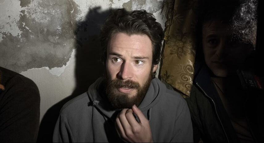 Suriye'de kaybolan ABD'li Travis Pete Timmerman ortaya çıktı! İşkence hapishanesinde görüntülendi - 1. Resim