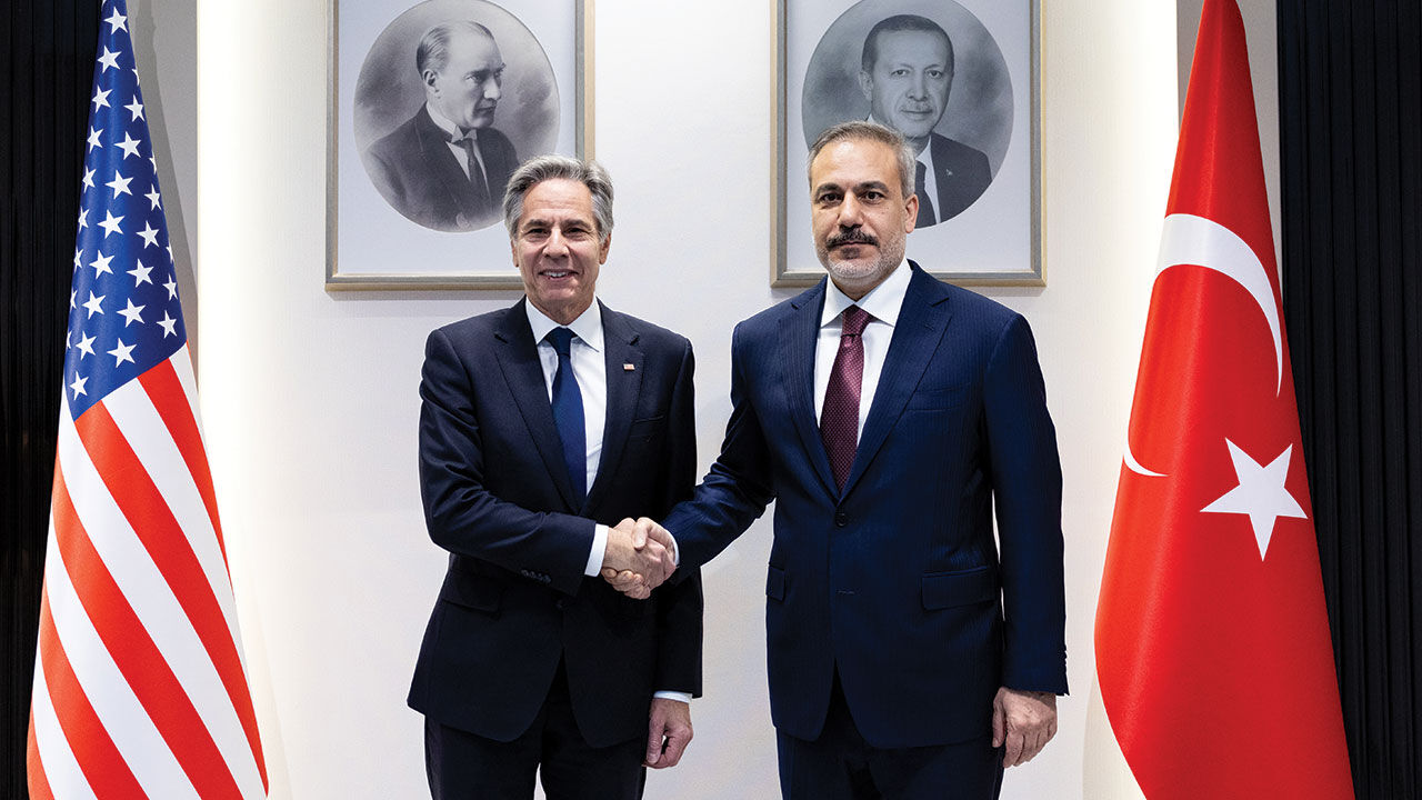 Bakan Hakan Fidan ve ABD'li mevkidaşı Blinken Ankara'da görüştü! Gündem Suriye ve Gazze - 1. Resim