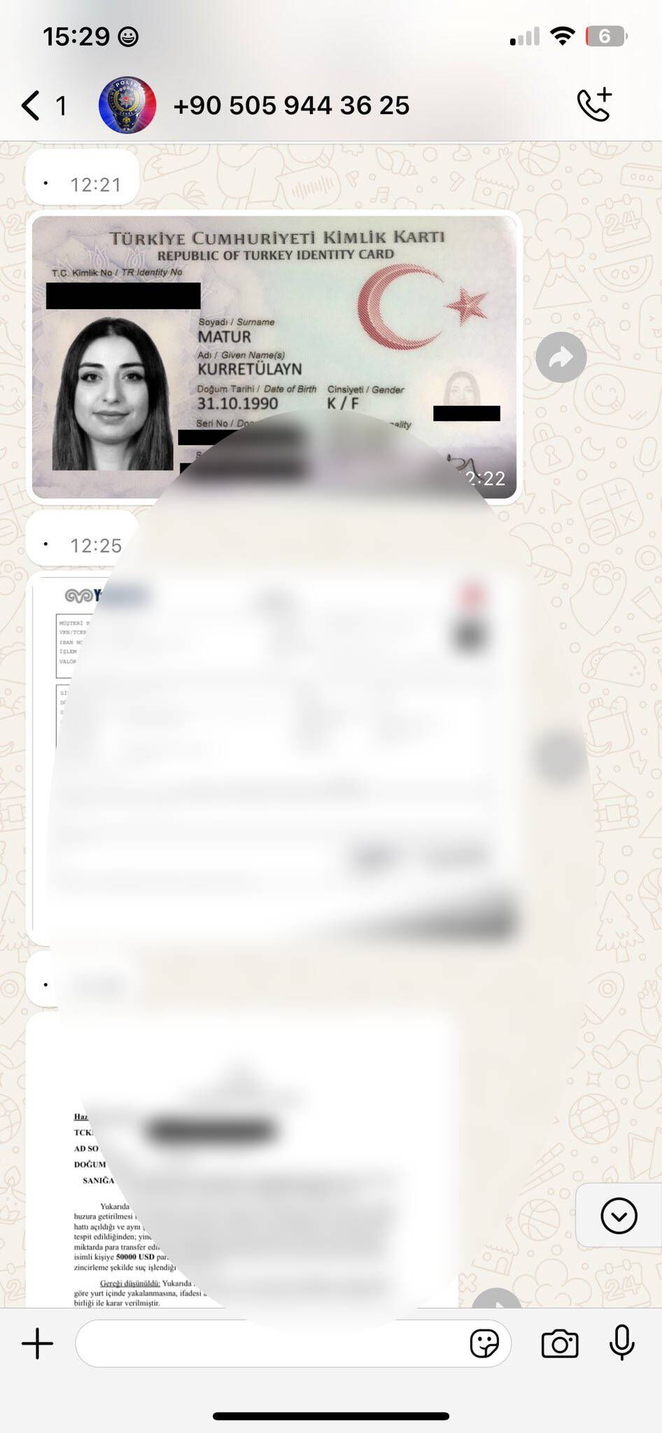 Kurretülayn Matur dolandırıcılık çetesinin eline düştü! Yaşadıklarını tek tek anlattı Kurretülayn Matur dolandırıcılık çetesinin eline düştü! Yaşadıklarını tek tek anlattı - 5. Resim