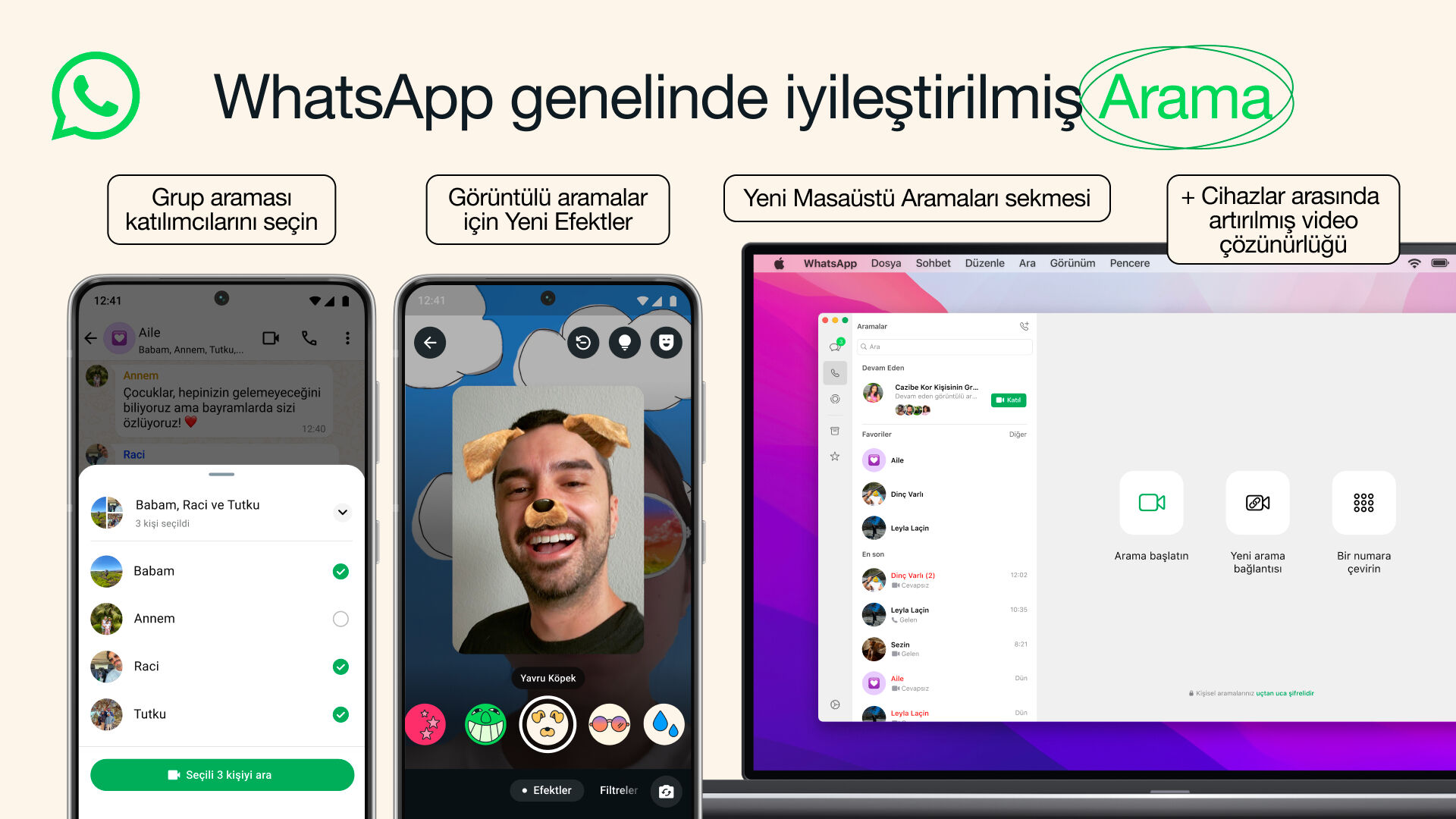 WhatsApp'ın arama bölümü geliştiriliyor! Yeni özelliklerle birlikte kullanıcılar rahatlayacak WhatsApp'ın arama bölümü geliştiriliyor! Yeni özelliklerle birlikte kullanıcılar rahatlayacak - 1. Resim