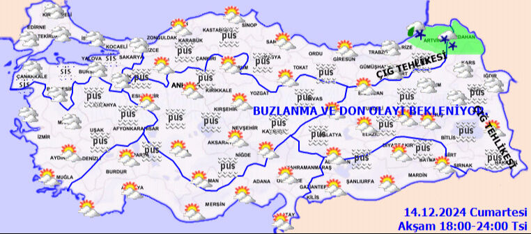 Meteoroloji'den kar, sağanak, fırtına ve çığ uyarısı! Birçok il alarm verdi, kuvvetle geliyor - 1. Resim
