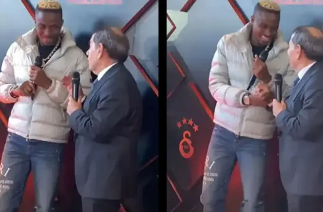 Osimhen ilçe Dursun Özbek arasında gündeme damga vuran diyalog - 1. Resim