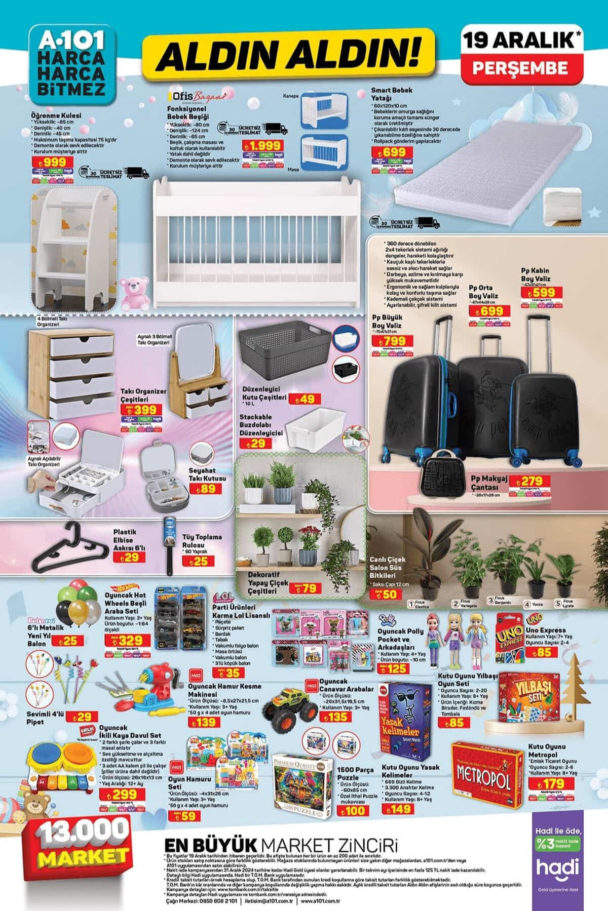 A101 19 Aralık 2024 aktüel kataloğu: Muhteşem fırsatlar ve indirimler - 4. Resim
