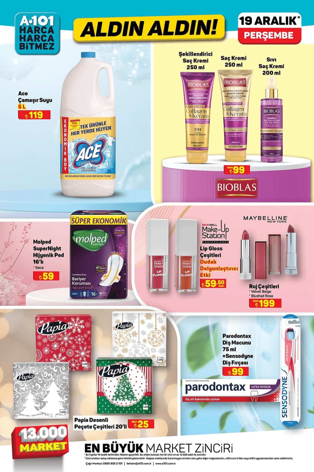 A101 19 Aralık 2024 aktüel kataloğu: Muhteşem fırsatlar ve indirimler - 6. Resim