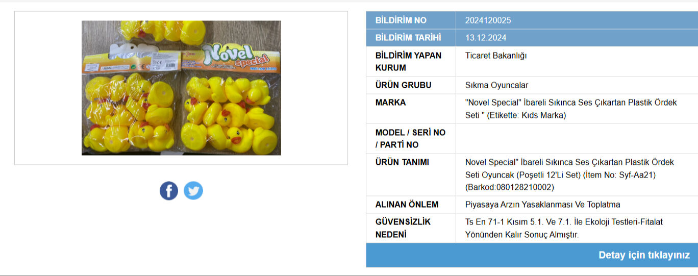 Bakanlık marka marka açıkladı! Hayati risk var, bu ürünler piyasadan toplatılıyor - 7. Resim