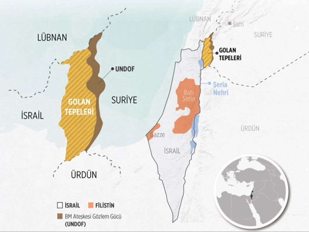 İsrail Suriye'ye hava saldırısı başlattı! 3 kente bomba yağdı İsrail Suriye'ye bomba yağdırdı! Şam, Dera ve ve Humus'a 60'tan fazla saldırı düzenlendi - 1. Resim