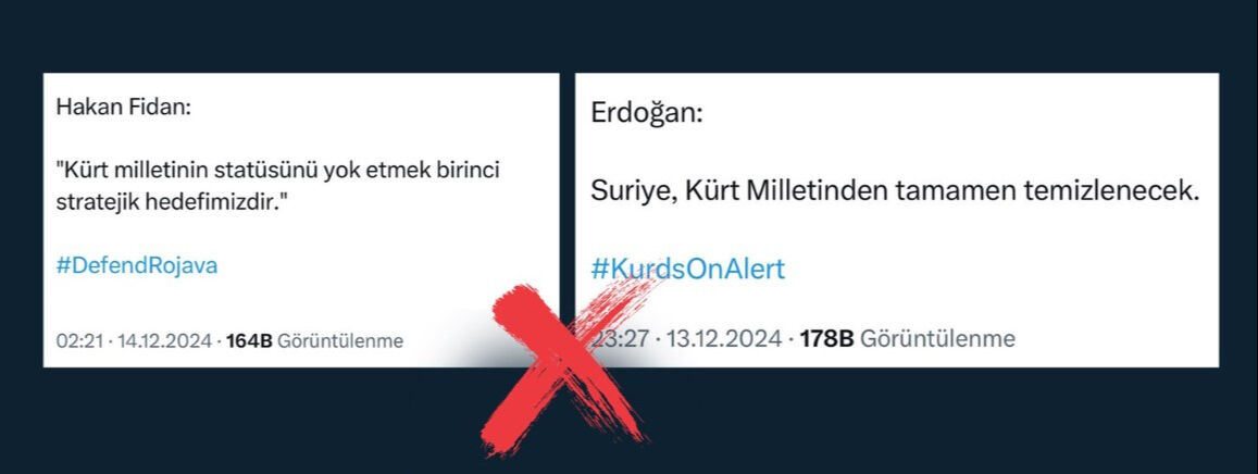 PKK'nın algı oyununa DMM freni! Bu kez Cumhurbaşkanı Erdoğan ve Bakan Fidan'ın adını kullandılar PKK'nın algı oyununa DMM freni! Bu kez Cumhurbaşkanı Erdoğan ve Bakan Fidan'ın adını kullandılar - 1. Resim