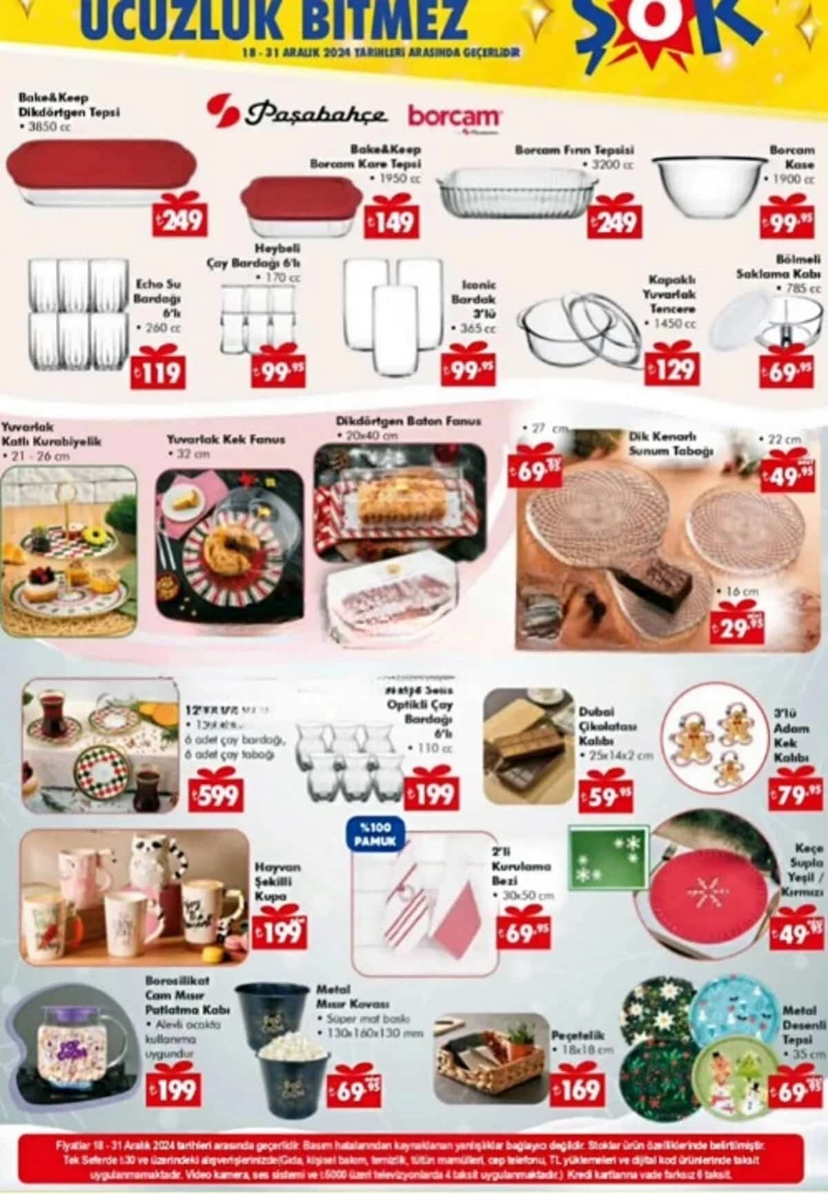 ŞOK 18 Aralık 2024 aktüel ürünler kataloğu: Yılbaşı indirimleri başladı! - 2. Resim