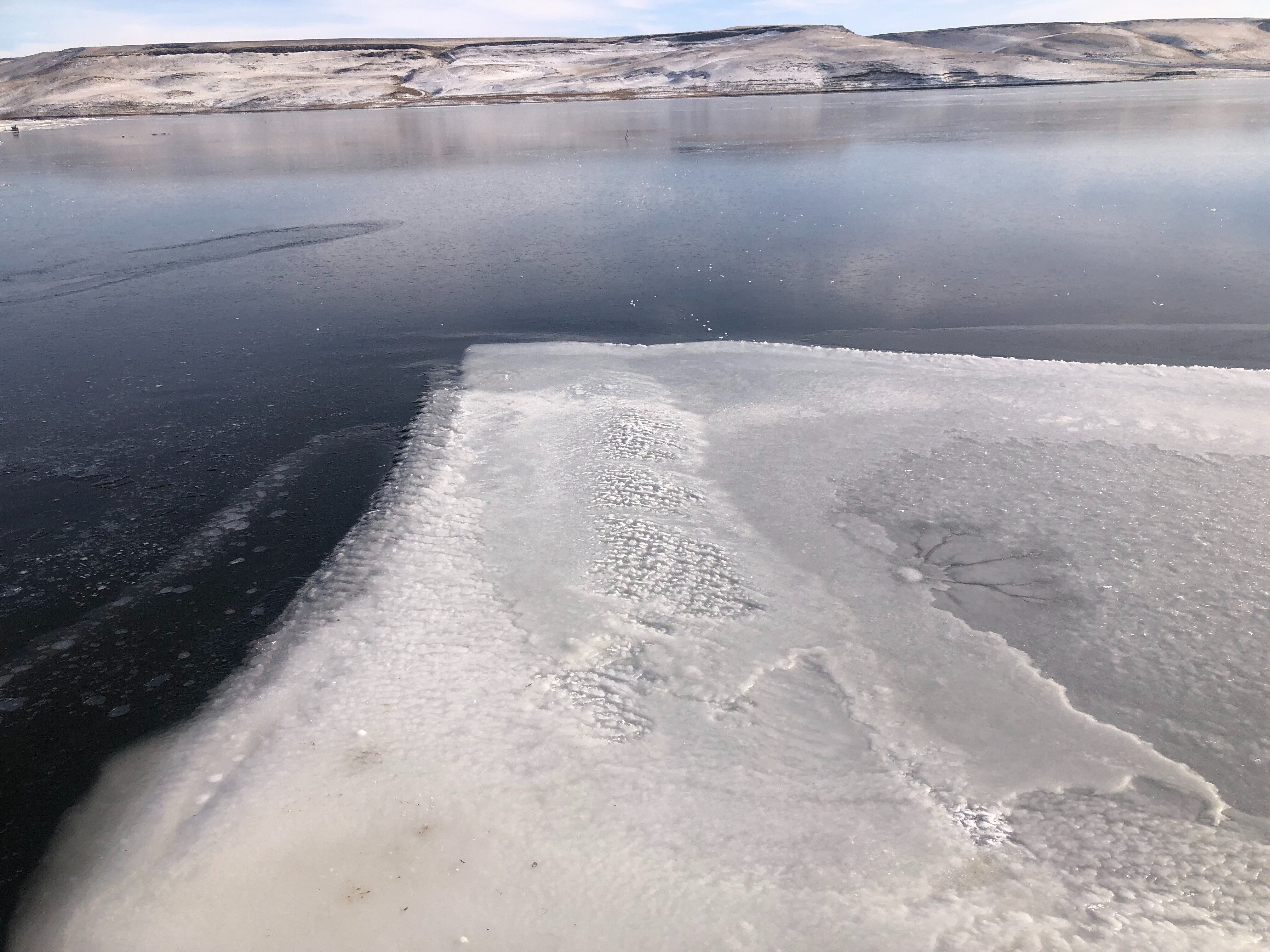 Burası Antarktika değil Türkiye! Hava sıcaklığı eksi 18 derece, baraj gölü buz tuttu - 3. Resim
