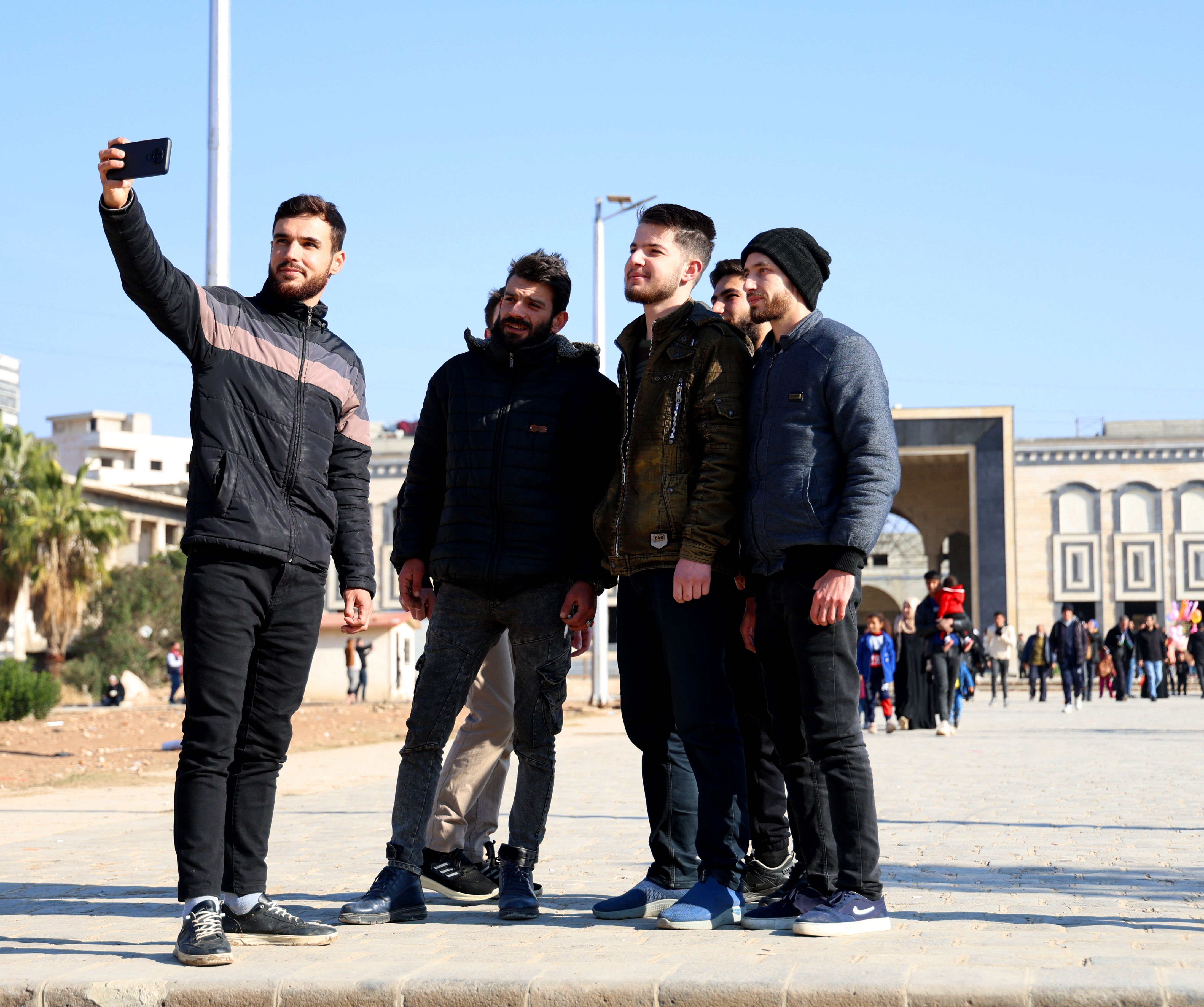 Humus'ta 'yeniden inşa' heyecanı! 