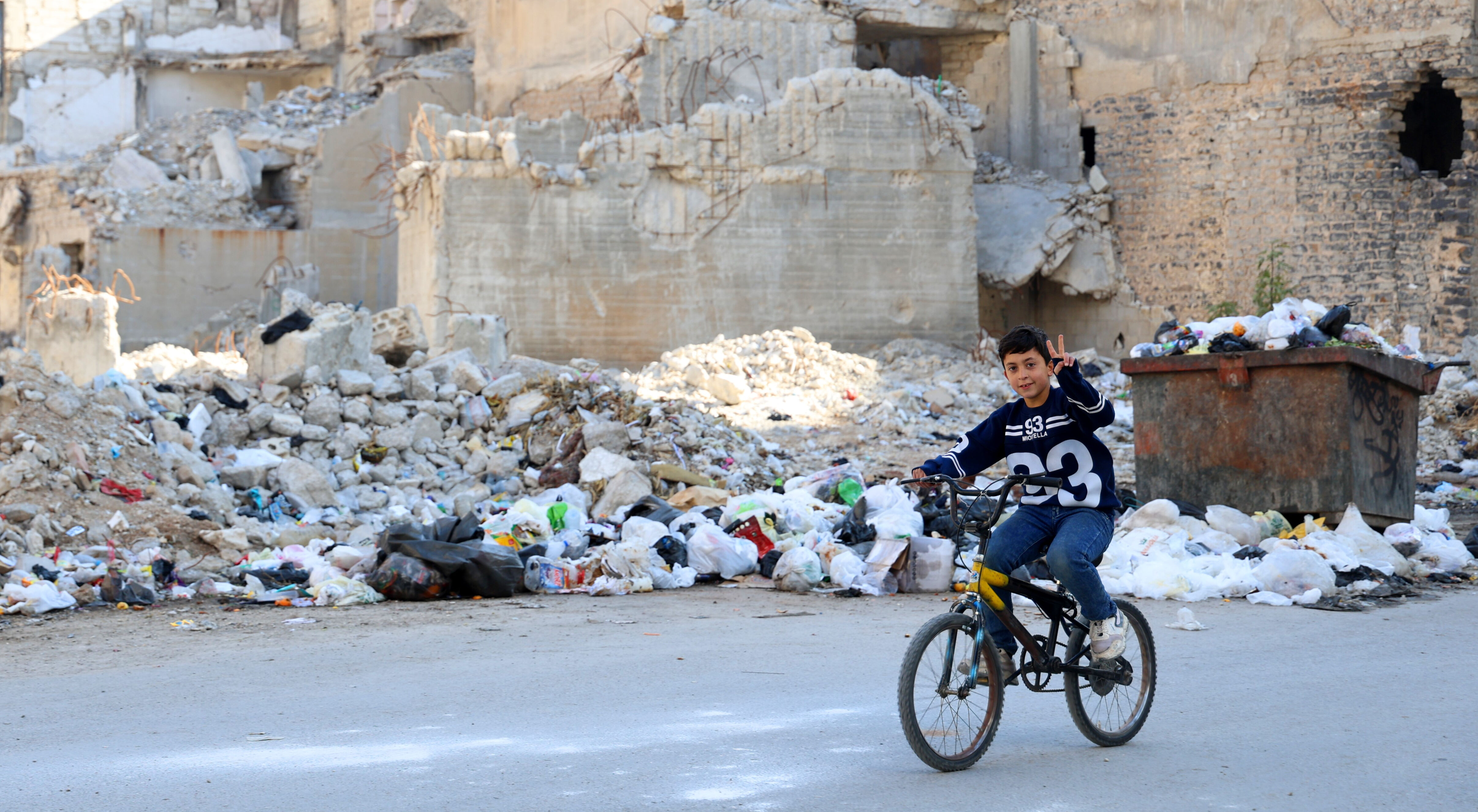 Humus'ta 'yeniden inşa' heyecanı! 