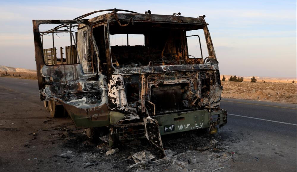 Suriye'deki kritik M5 Karayolu araç mezarlığına döndü - 4. Resim