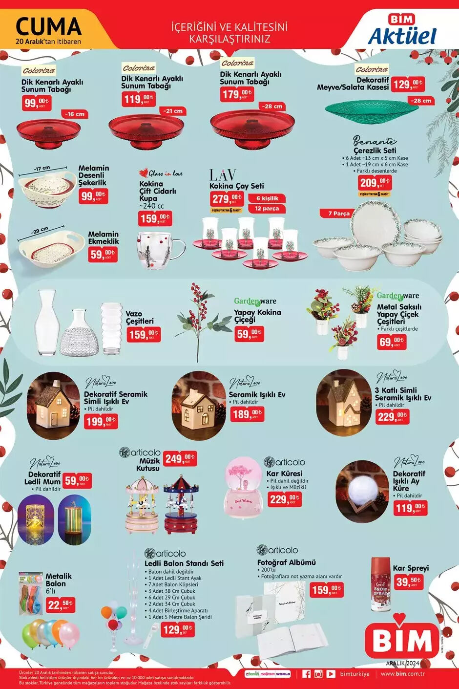 BİM 20 Aralık 2024 kataloğunda neler var? Bim aktüel Şarjlı Kablosuz Süpürgesi getiriyor  - 6. Resim