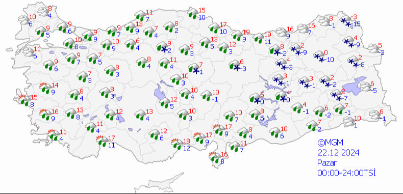 Yılbaşında kar yağacak mı? İşte 'hava nasıl olacak' sorusunun cevabı - 3. Resim
